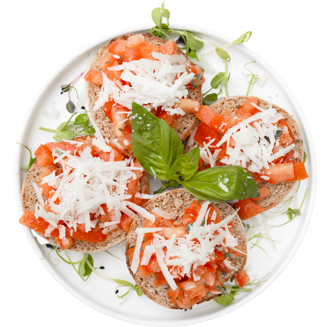 Bruscetta 1.1 pasta toskana hackbällchen